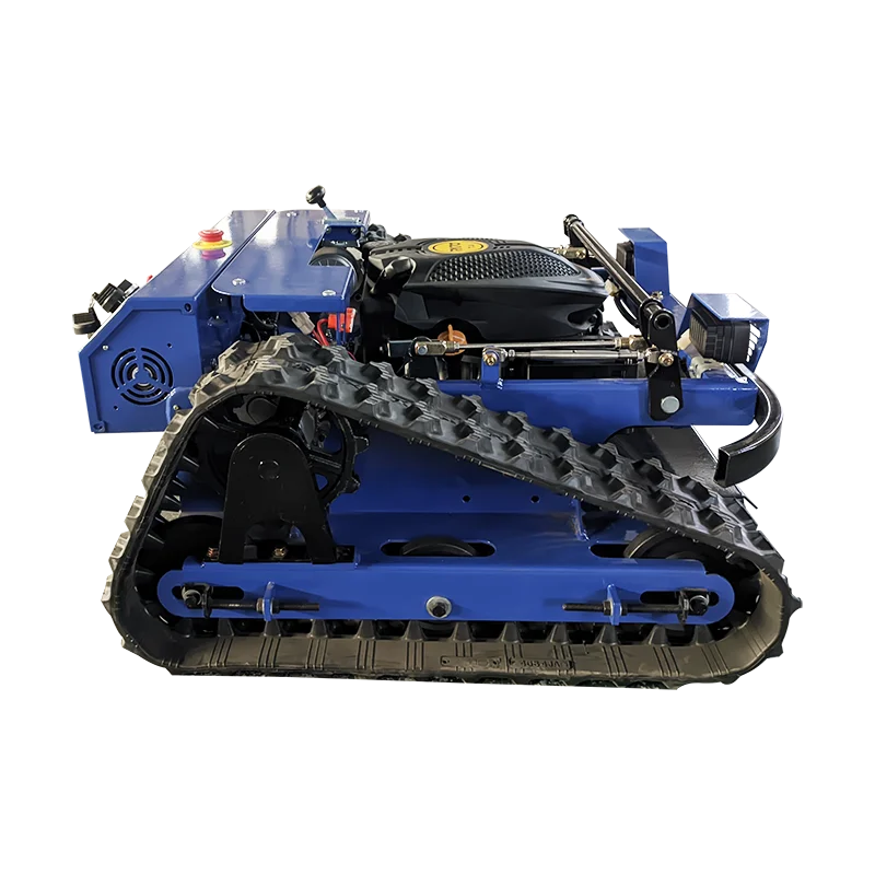 

Customization Crawler Robot Lawn Mower Remote Control Slope Mower Self Propelled Gasoline Cutting Grass Machine