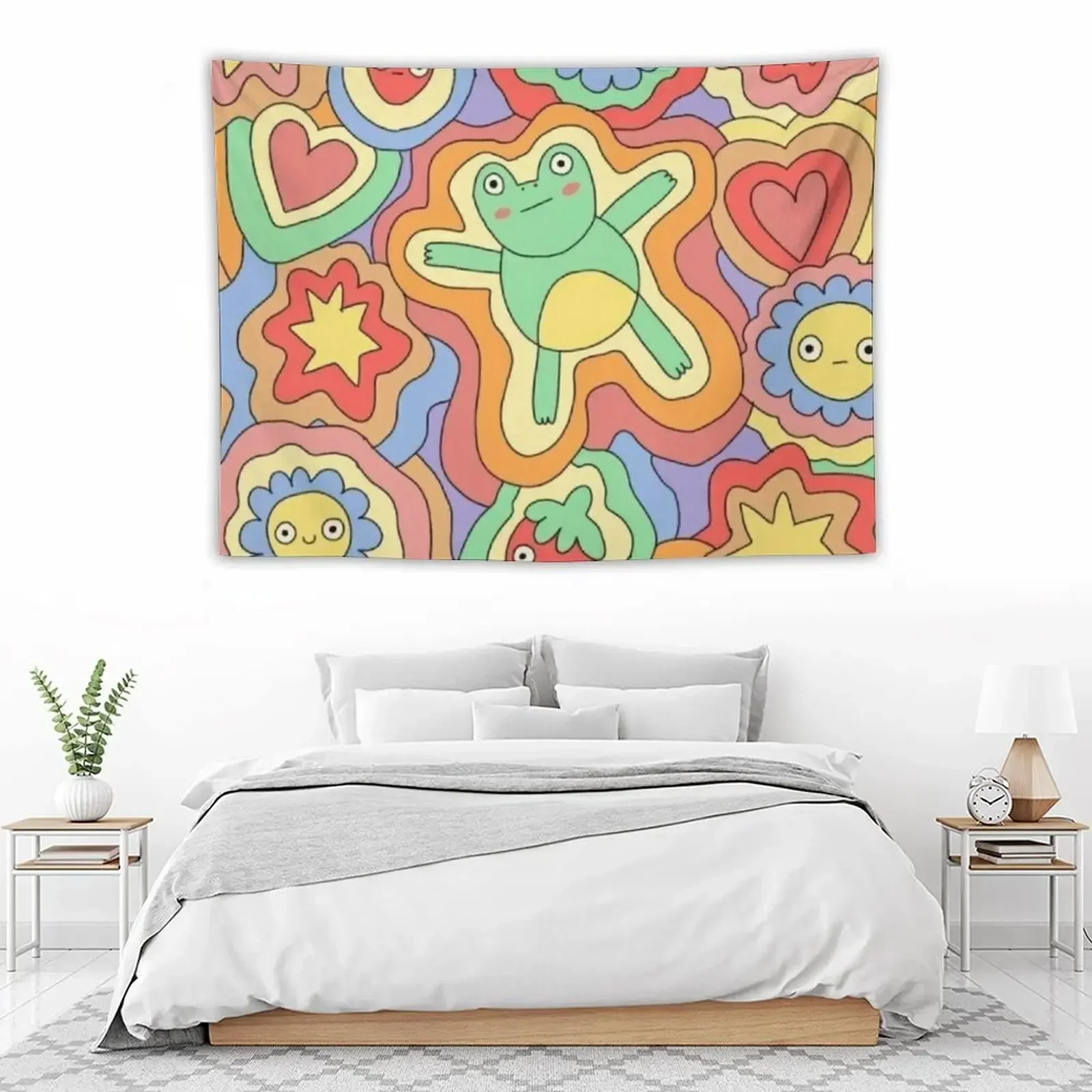 

KAMP KIKAKEE MERCH Tapestry Decorative Wall Home Decorating Korean Room Decor Aesthetic Room Decor Tapestry