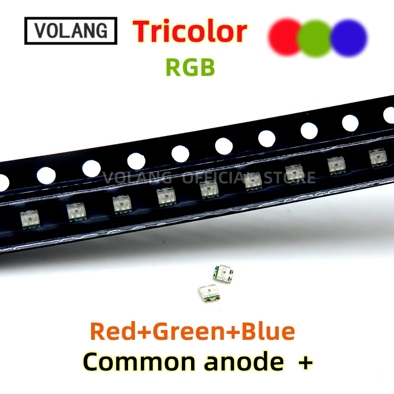 1615 LED High Light Two Color 0606 bicolore rosso e blu verde arancione bianco caldo giallo 0603*2 tricolore RGB RGY tre 1.6*1.6mm