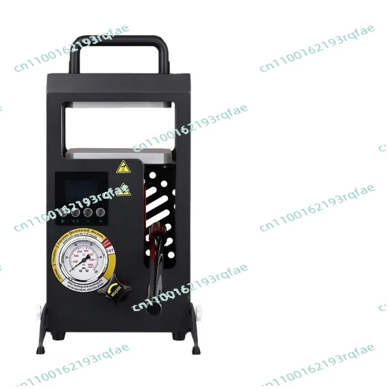 With Pressure Gauge Heat Press Embosser 10 tons Manual Rosin Machine