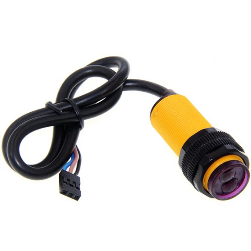 1 ~ 50 Stuks E18-D80NK Infrarood Obstakel vermijden Sensor Module Naderingsschakelaar Slimme Auto 3-80 cm Met DuPont Hoofd Voor Arduino Robot
