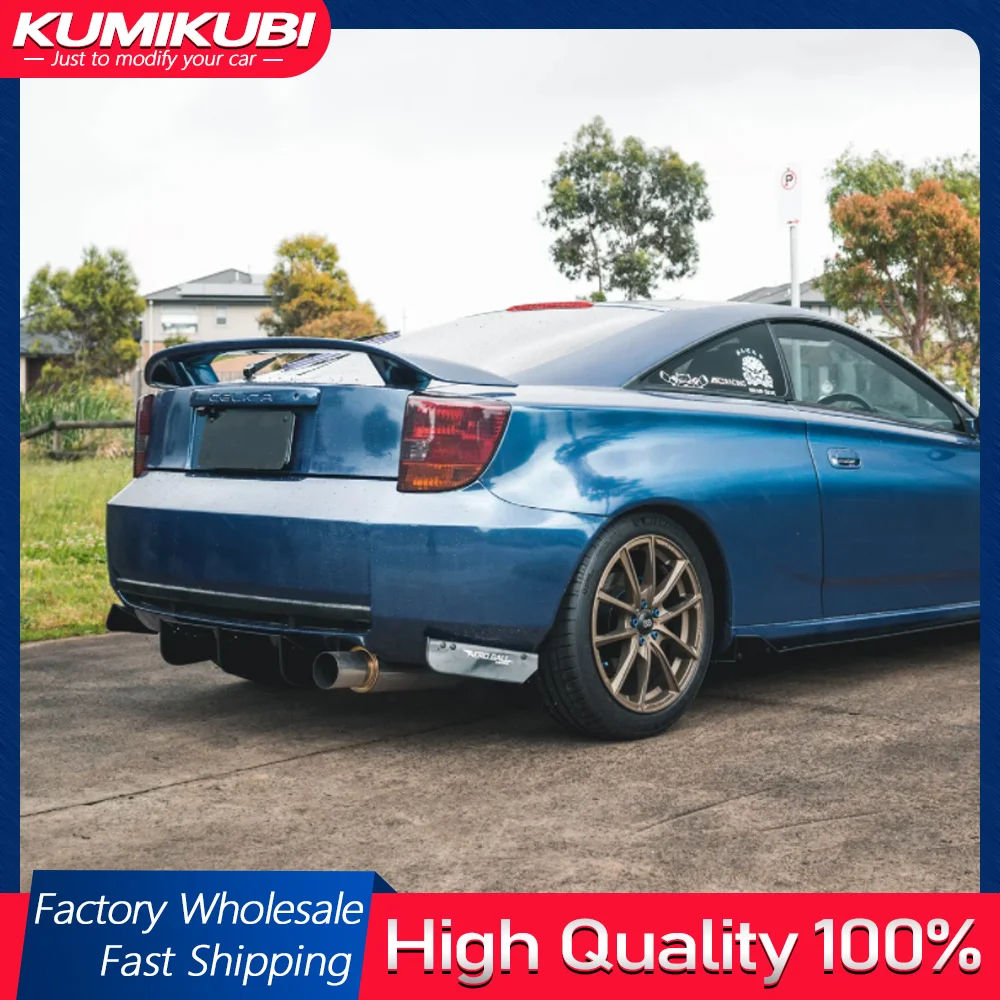 

For TOYOTA CELICA Rear TRUNK SPOILER 2000-2005 WITH LED LIGHTS High Quality ABS Plastic Car Spoiler Trunk Boot Wing Spoiler