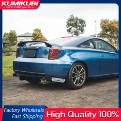 For TOYOTA CELICA Rear TRUNK SPOILER 2000-2005 WITH LED LIGHTS High Quality ABS Plastic Car Spoiler Trunk Boot Wing Spoiler