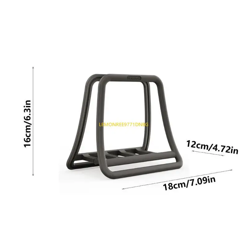 Soporte ajustable vertical para portátil, ahorro de espacio - imagen 4