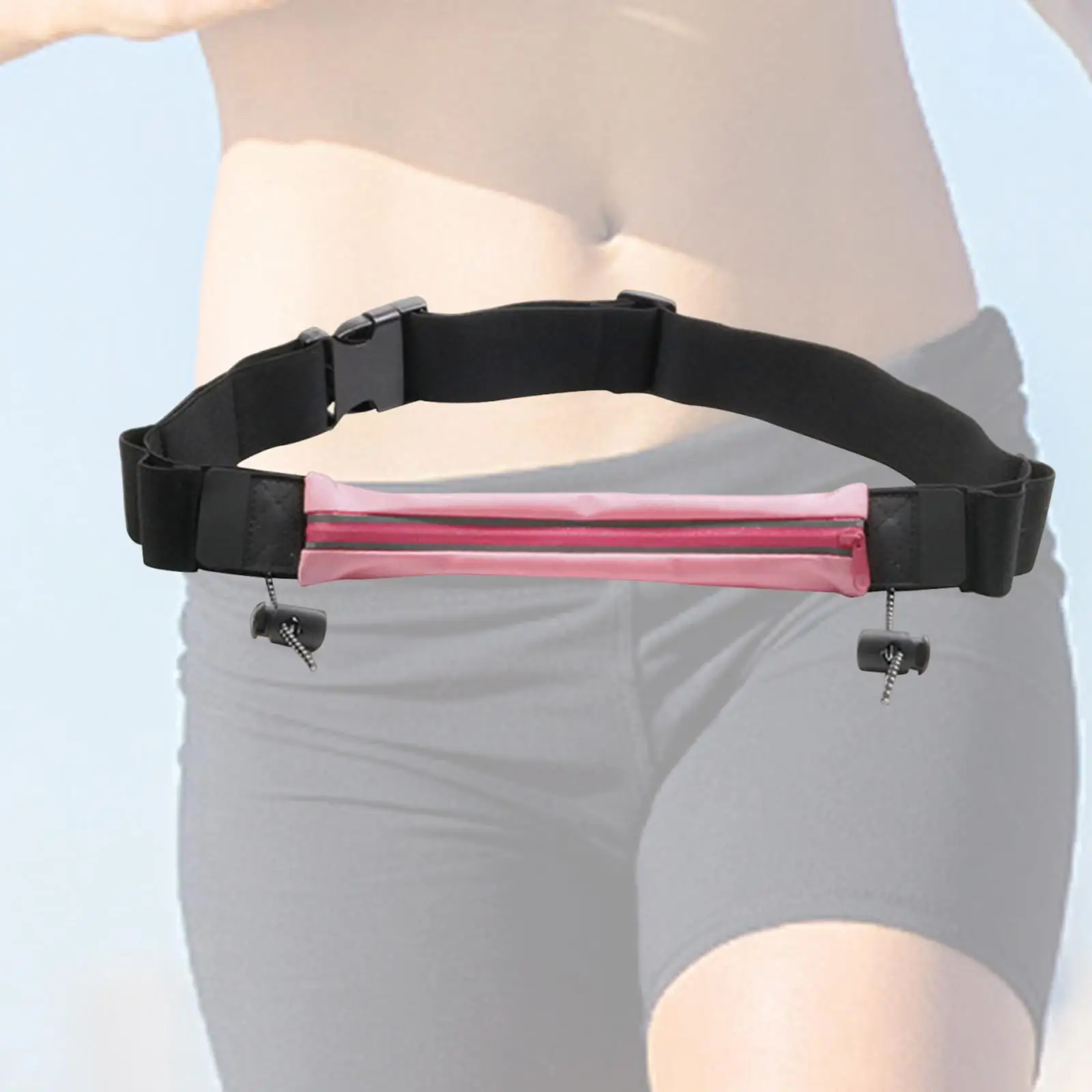 Stylish Jogging Pouch Adjustable Sports Backpack for Triathlon Workouts Versatile Belt Bag Women Men