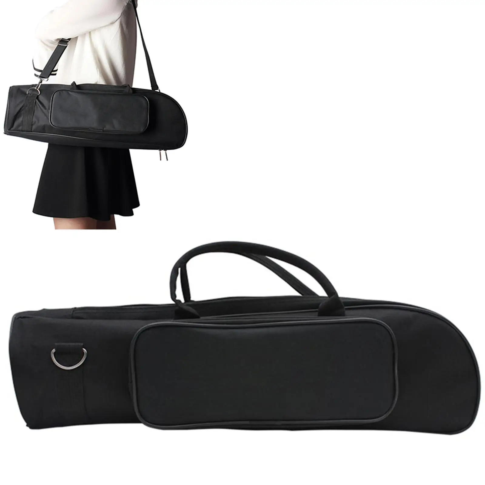

Bag for Bag Portable Travel Oxford Trumpet Case Fabric Storage Holder Brass Trumpet Holder Instrument Accessory