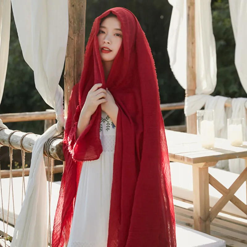 

140X195 см пустынная красная шаль в этническом стиле тканевая сумка шарф защита от солнца шелковый шарф дорожная одежда шарф