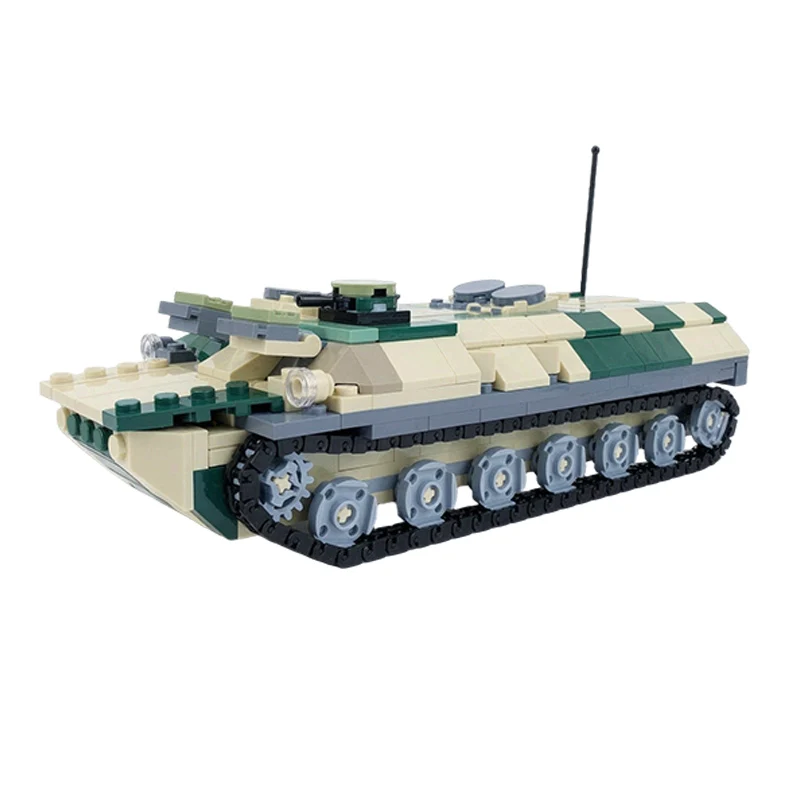 Multi‑Purpose Armored Vehicle Model MOC Building Bricks War Equipment Style Modular Technology Gifts Holiday Assemble Toys Suit