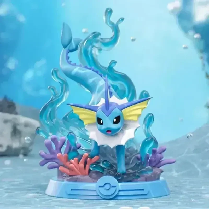 New Pokemon Figure Blind Box Eevee Figure Sylveon Vaporeon Anime Figure Eeveelution Figure Surprise Special Box Statue Doll Gift