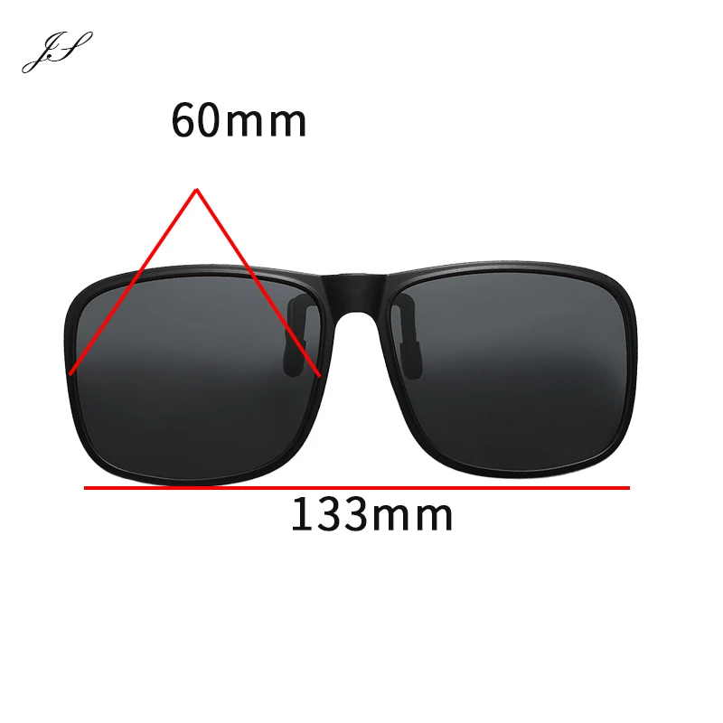 Polarized Flip Up Clip On Sunglasses for Driving Dark UV400 Photochromic Anti Glare Lens SunGlasses Car Driver gafas enduro moto