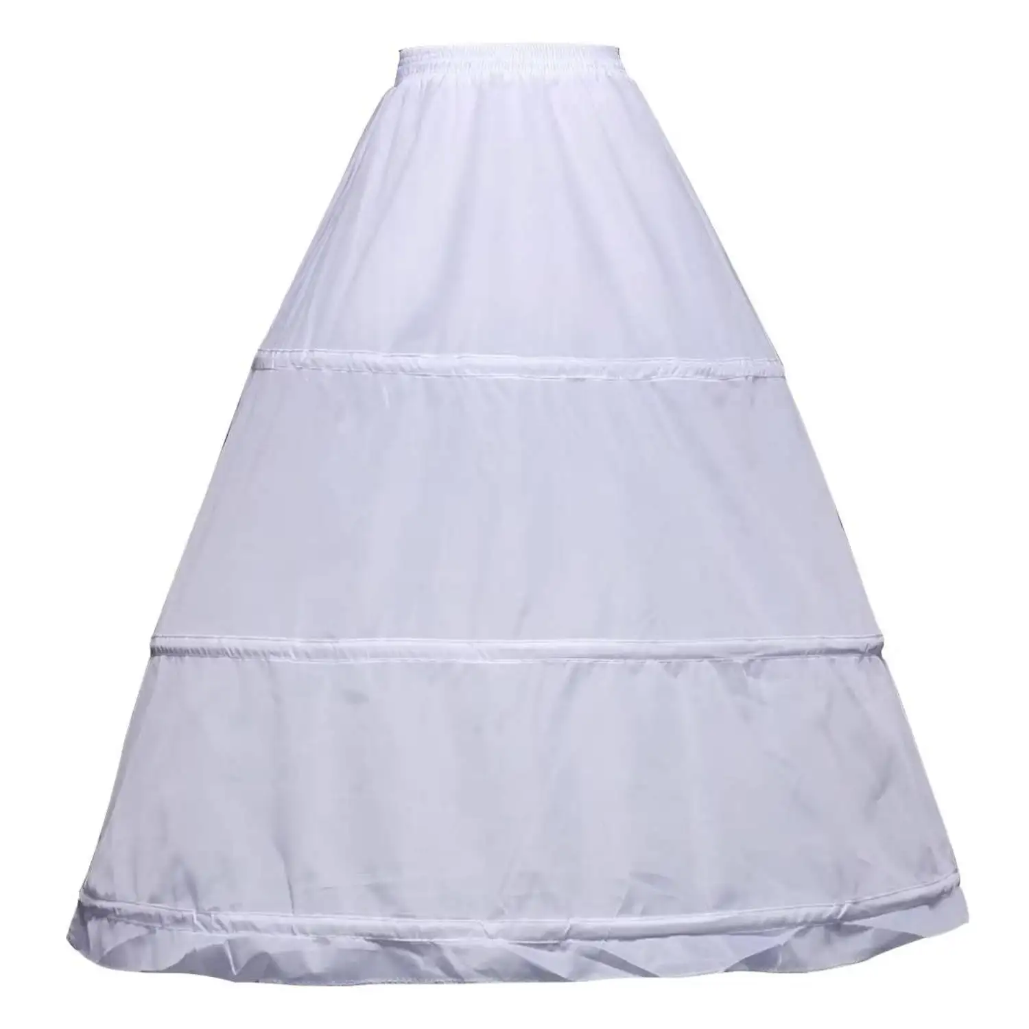 Feminino 3 aros a linha acessórios de casamento nupcial crinolines vestidos de novia underskirt agitação anáguas