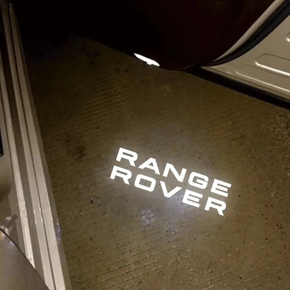 

LED Car Door Courtesy Laser Logo Projector Ghost Shadow Light For Land Rover Range Rover RR L322 L405 Sport 3 4 L494 Accessories