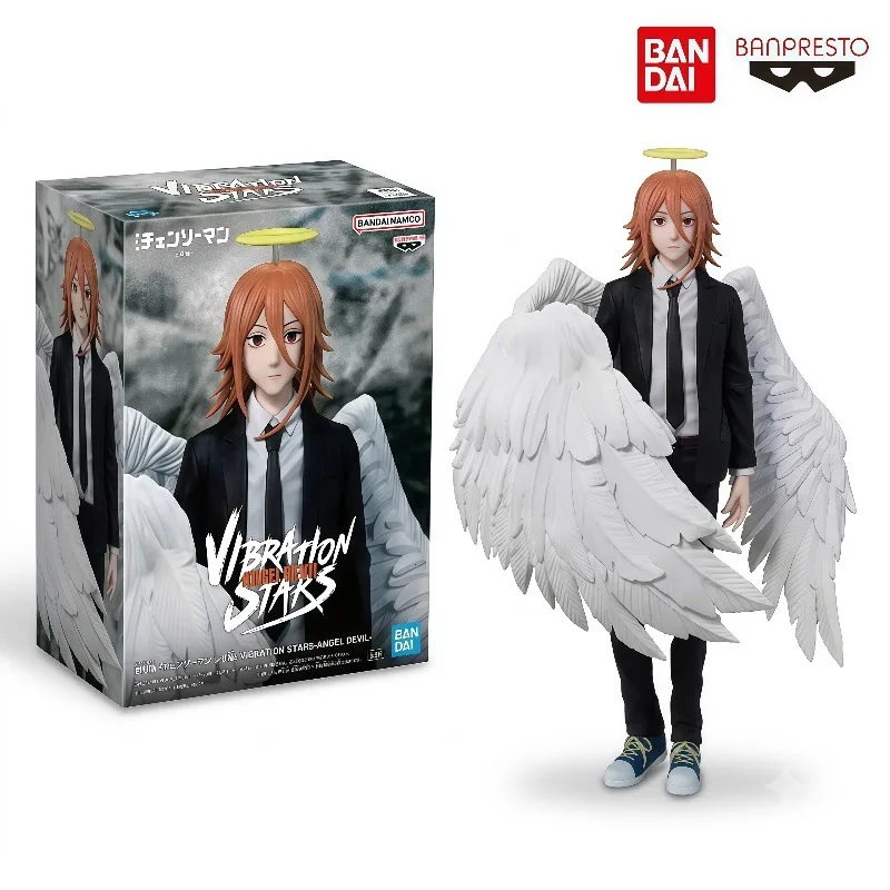 100% Original Banpresto Vibration Stars Chainsaw Man Angel Devil Suit Anime Collectible Figure Desktop Home Decor Gifts In Stock