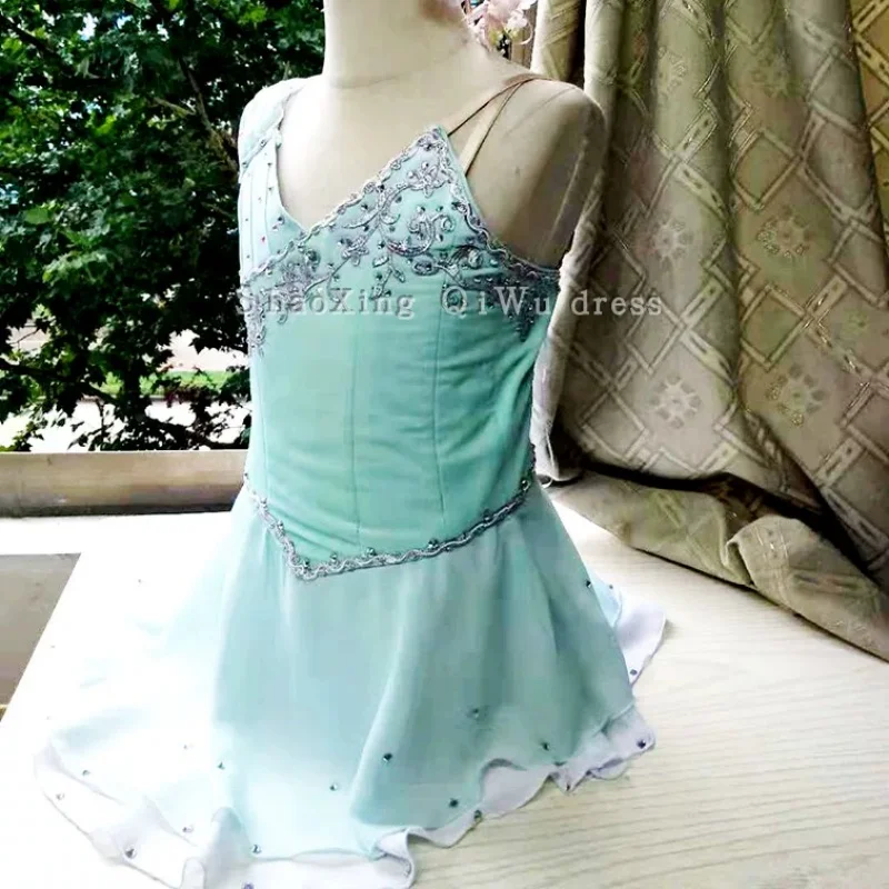 Ballet Cupid Converge Elf Series Performance Dress Professional Edition Gradient Chiffon Short Skirt