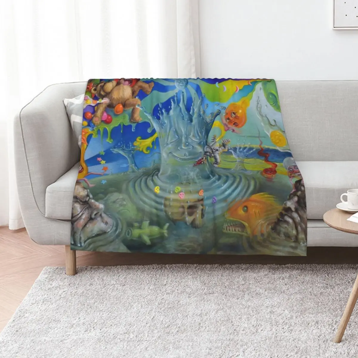 Essence of Hope and Despair Throw Blanket Soft Big Decoratives Summer Beddings wednesday Blankets For Bed decorative Blankets