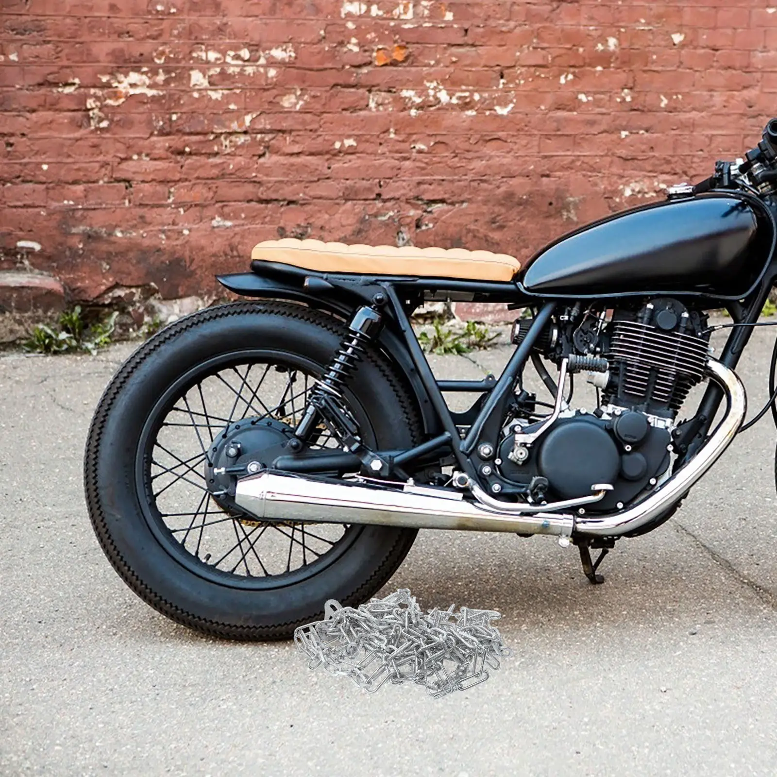 

Электрическая цепь противоскольжения для велосипедов, утолщенная усиленная цепь для снежных шин, цепи для колес мотоциклов для безопасного движения по грязи и снегу