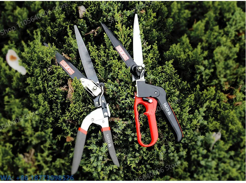 1PCS, Gardening Scissors, Hedge Cutting, Lawn Cutting, Powerful Rotary Head Scissors, Home Garden Tools