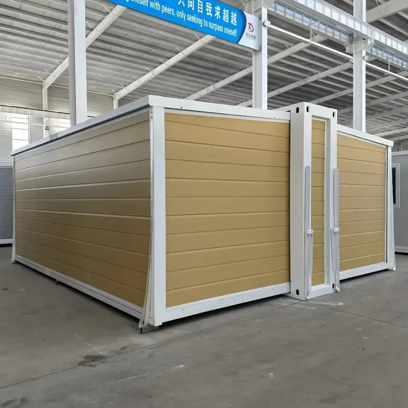 2026 Fast Build 700mm Prefabricated Mini Portable Home One Bedroom Folding Container Expandable Apartment House Office