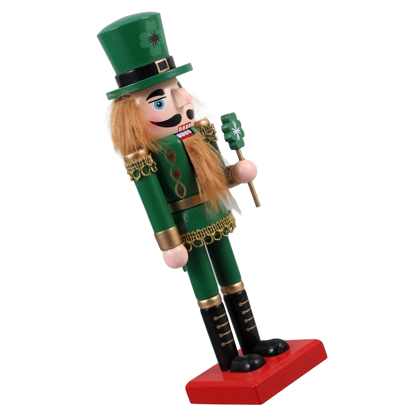 Crackers Nutcracker Party Gift Crafts Ornament Decoration Green Cartoon Soldier Adornment Desktop Home Interior Man