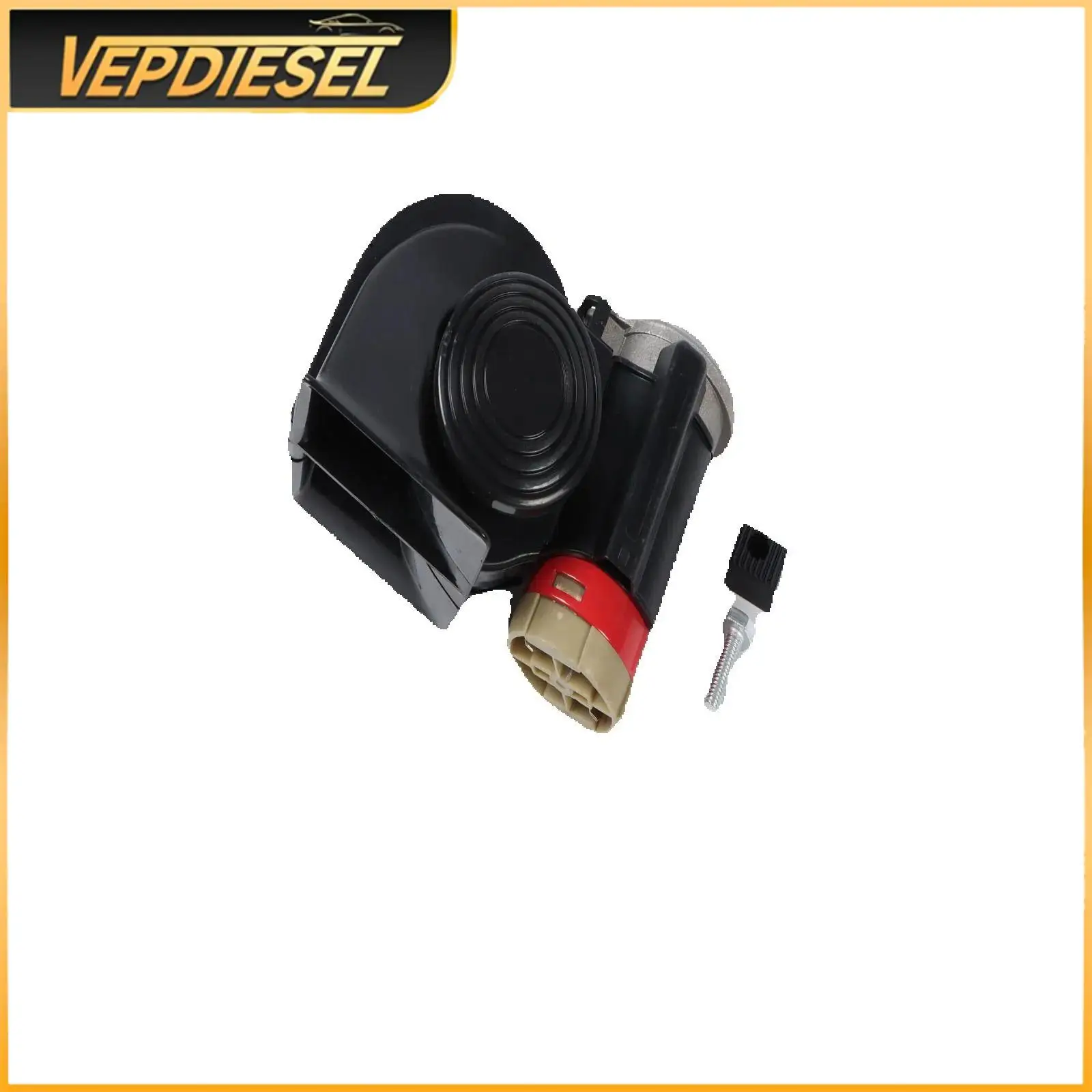 

139dB 24V Electric Snail Horn for Car Motorcycle ATV Truck SUV UTV Golf Cart Loud Sound