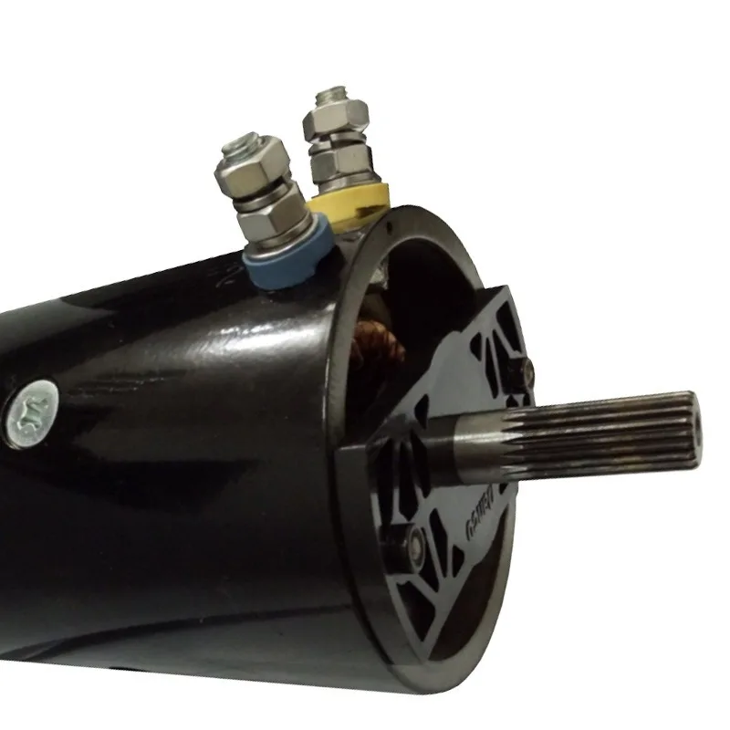 DC brushed motor series excited waterproof motor fast winch motor