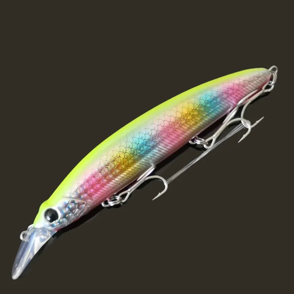 

Floating Minnow 110mm Hard Plastic fishing lures Origin Artificial Bait Good Quality