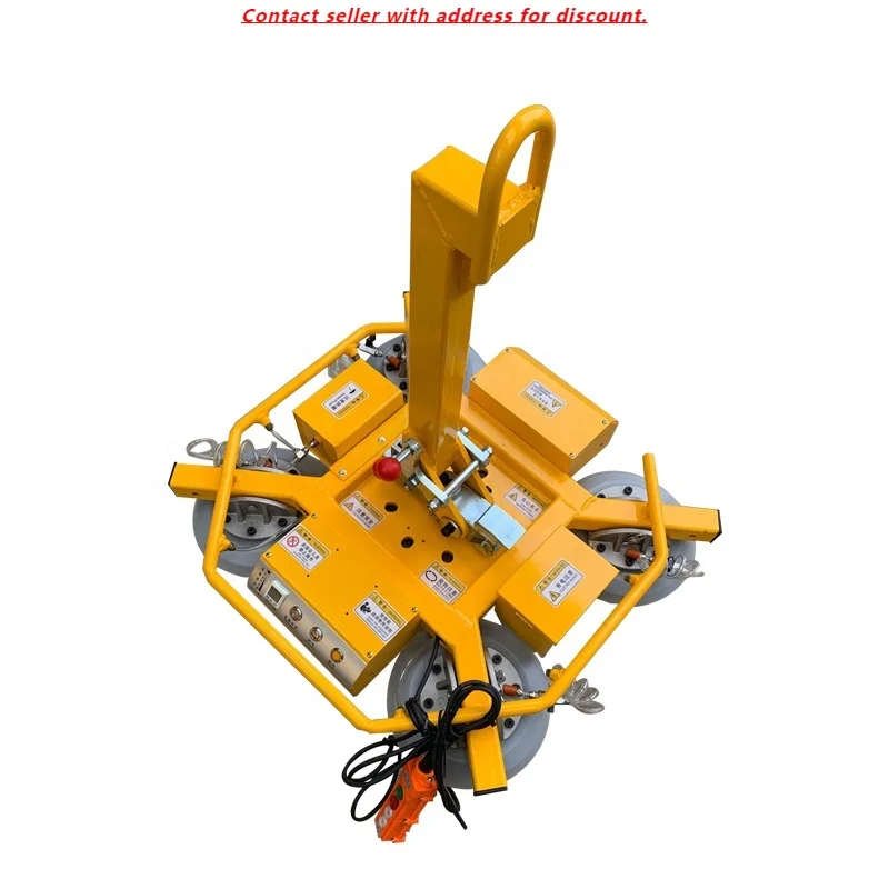 

400kg To 1200kg Vacuum Lift Battery Vacuum Lifter For Steel Plates Glass Portable