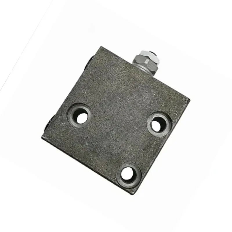 Pilot valve block excavator accessories for PC160-7 self reducing valve plate safety valve block 723-50-62100 7235062100