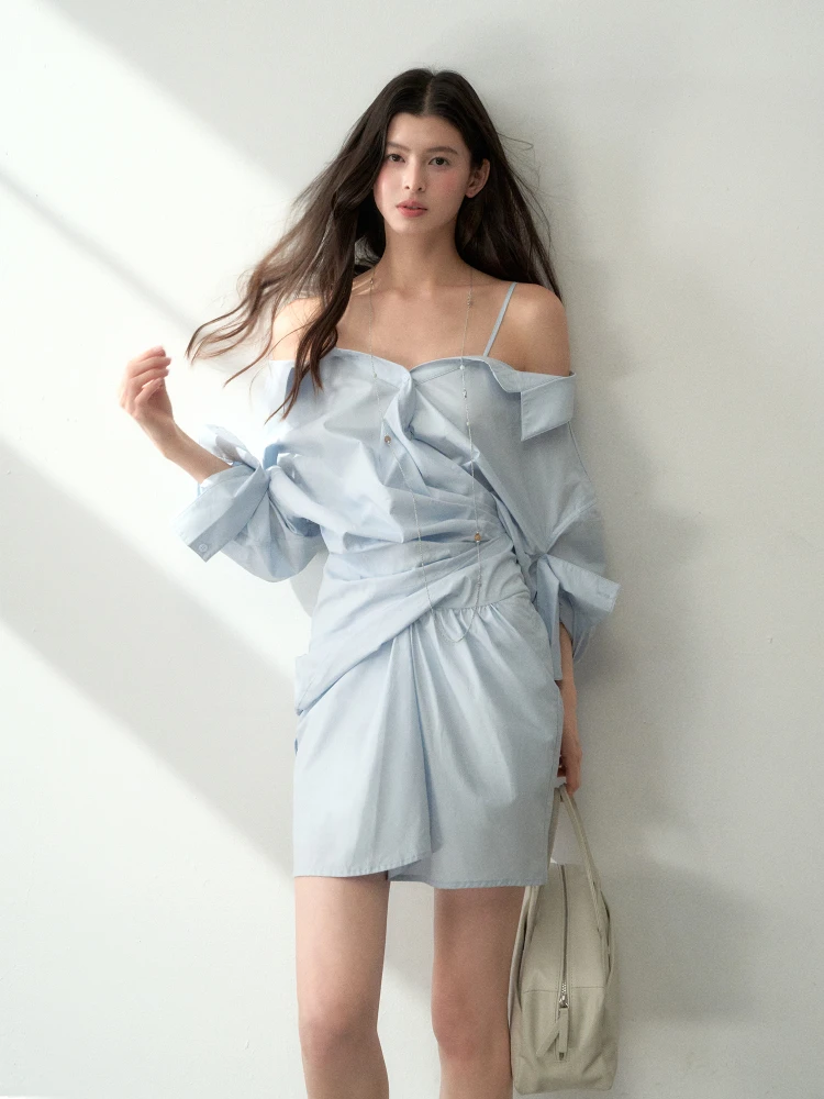 ラルーン・デュ・シエル ヴィンテージギャザリング ロングスカート レディース エレガント カジュアル オルトスカート 夏用