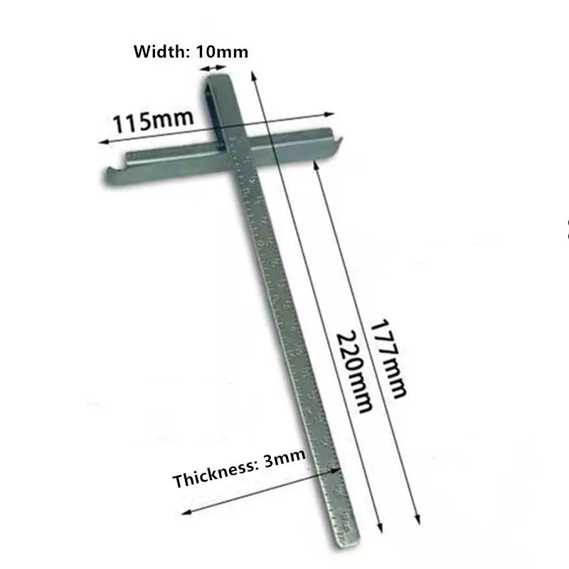 Circular Saw Rip Fence Guide Scale Ruler for WORX WU533/WU535 SAWS