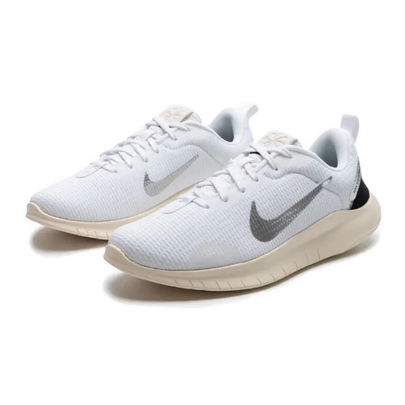 

Тренировочные кроссовки Nike для фитнеса с прочной упаковкой для женщин, легкие износостойкие дорожные кроссовки Flex Experience Rn 12, износостойкие амортизирующие легкие повседневные туфли, универсальная модель Dv0746-101