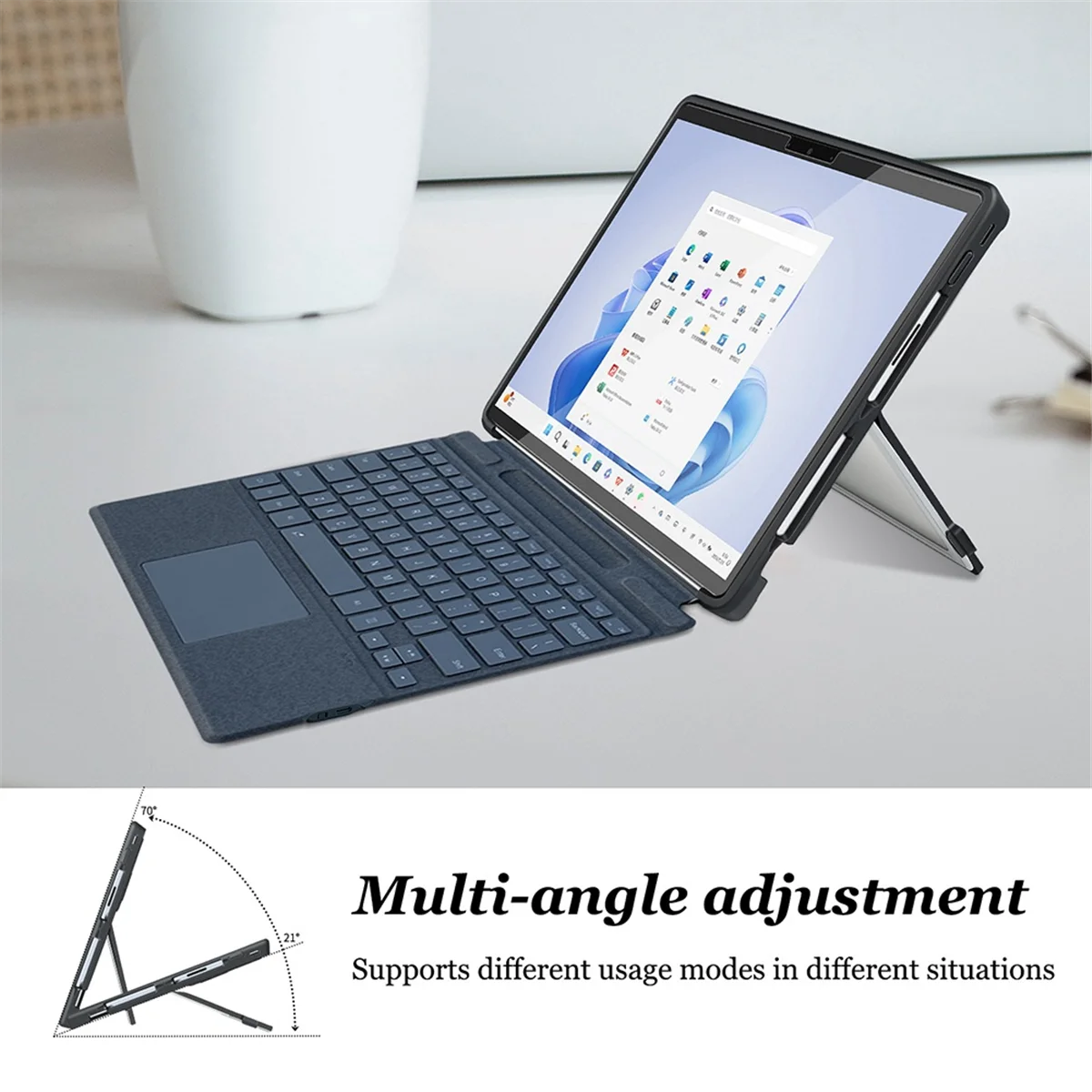 A14G-13 인치 노트북 케이스 커버 Pro 11 10 9 8 노트북 케이스 타입 커버 키보드 B와 호환 가능