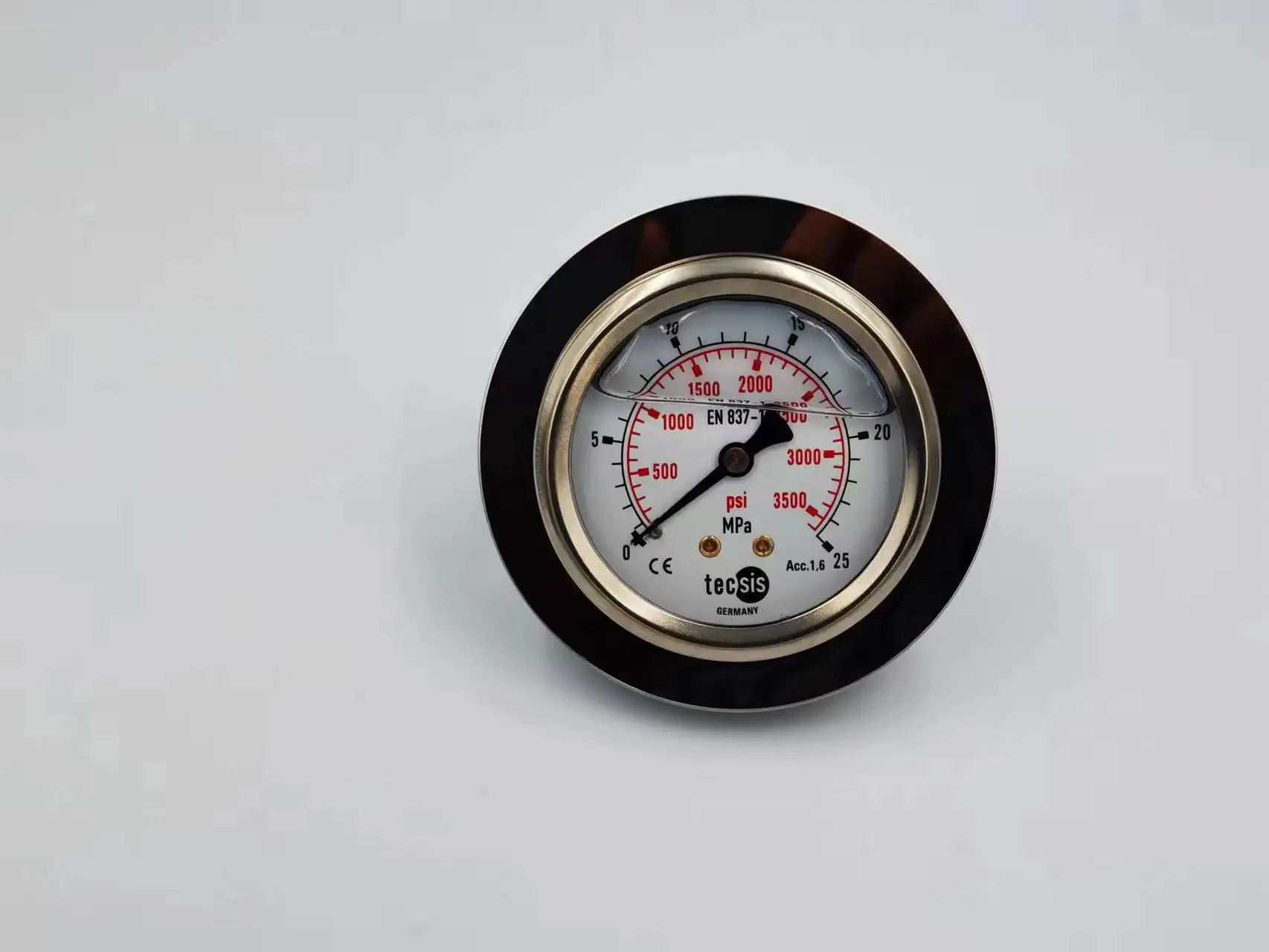 

Haitian injection molding machine accessories tec sis back pressure shock-resistant pressure gauge 16MPA 25MPA 31.5MPA 16MPA