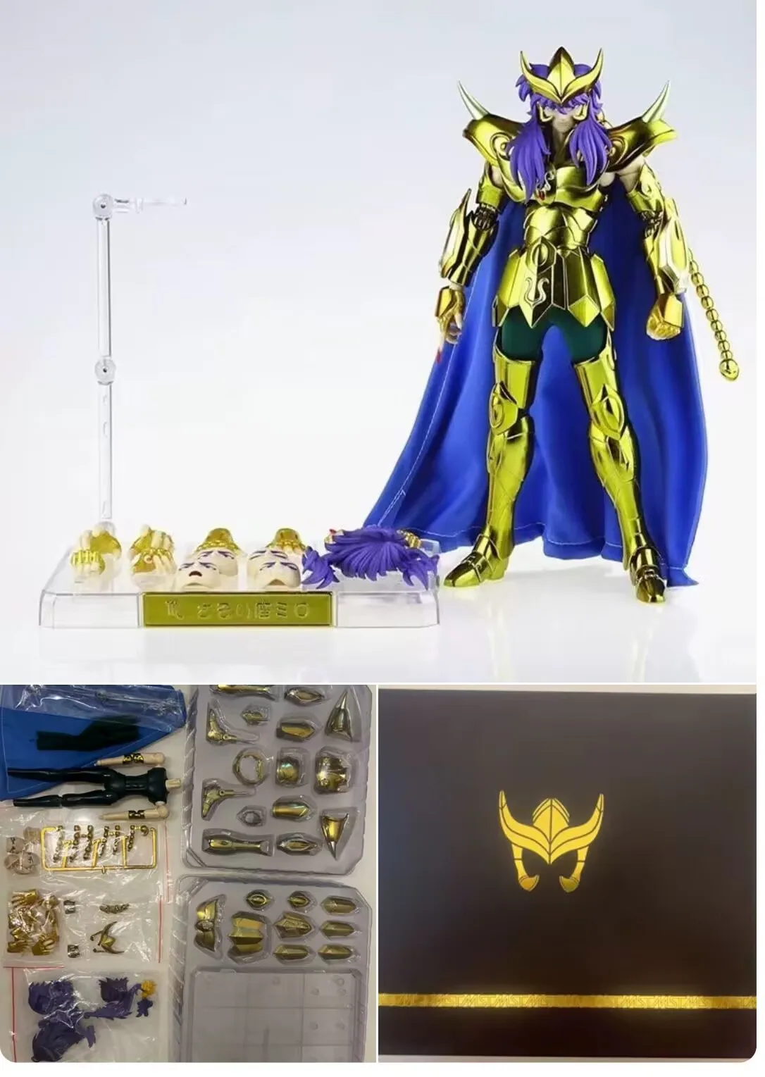 

[В наличии] Модель MST Saint Seiya Myth Cloth EX Скорпион Milo 3.0 Plus Фигурка Рыцари Зодиака