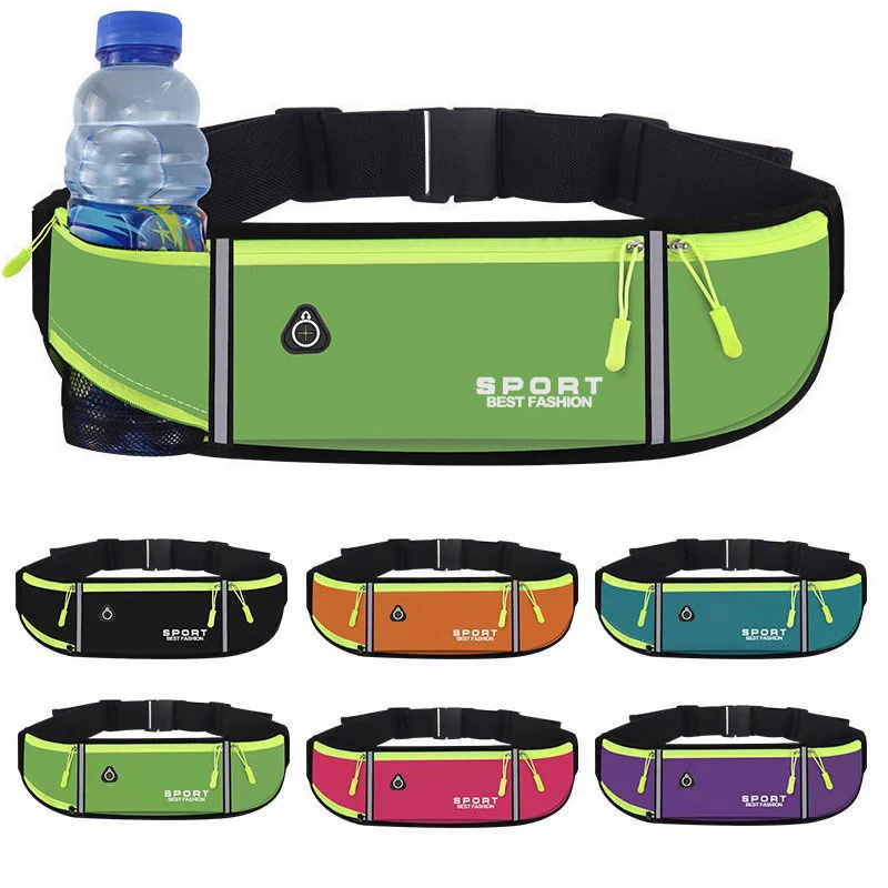 

Running Waist Bag Men Women Sports Belt Pouch Sports Fanny Pack Mobile Phone Bag Gym Running Cell Phone Jogging Run Cycling Bag