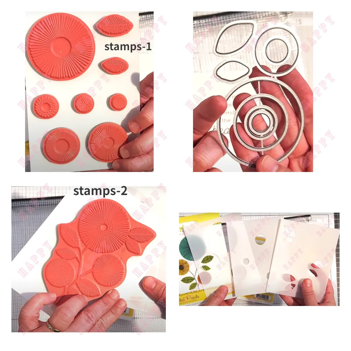 

New Metal Cutting Dies Stamps Petal Prints Cardmaking Kit Scrapbook Diary Decoration Paper Craft Embossing Template DIY Handmade