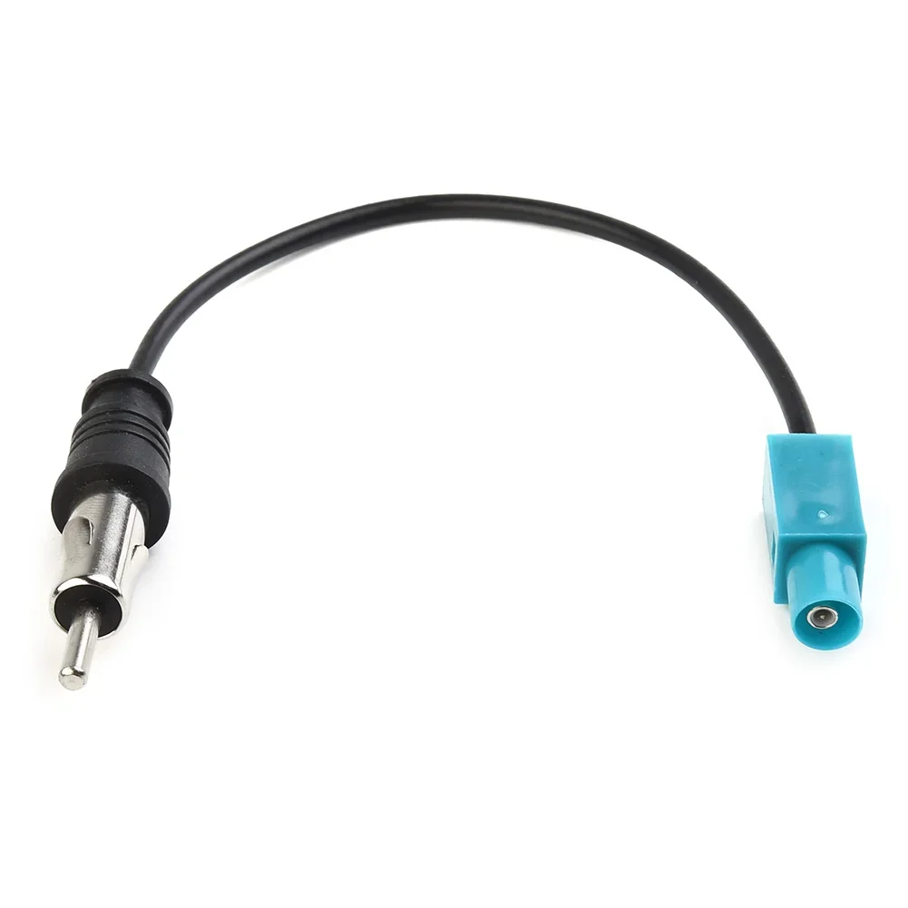 1pc Universal- Car Stereo Radio Antenna Cable Fakra-Z Male To DIN Plug 15cm Radio Signal Amplifier- Antenna Car Accessories