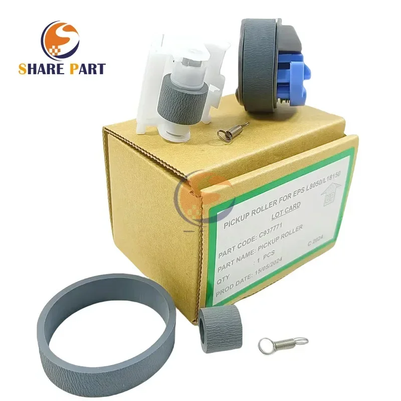 1 Sets for Epson L8050 L18050 L18058 L8058 C12C937771 Pickup and Separation Roller with Tire Kit Printer Accessory High Copy