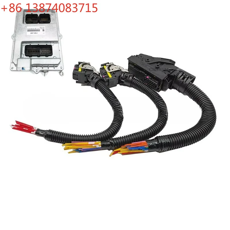 89Pin 36Pin 16Pin Original New EDC7 Engine Computer Board ECU Connector Socket With Wire Harness For Weichai Yuchai Iveco MAN