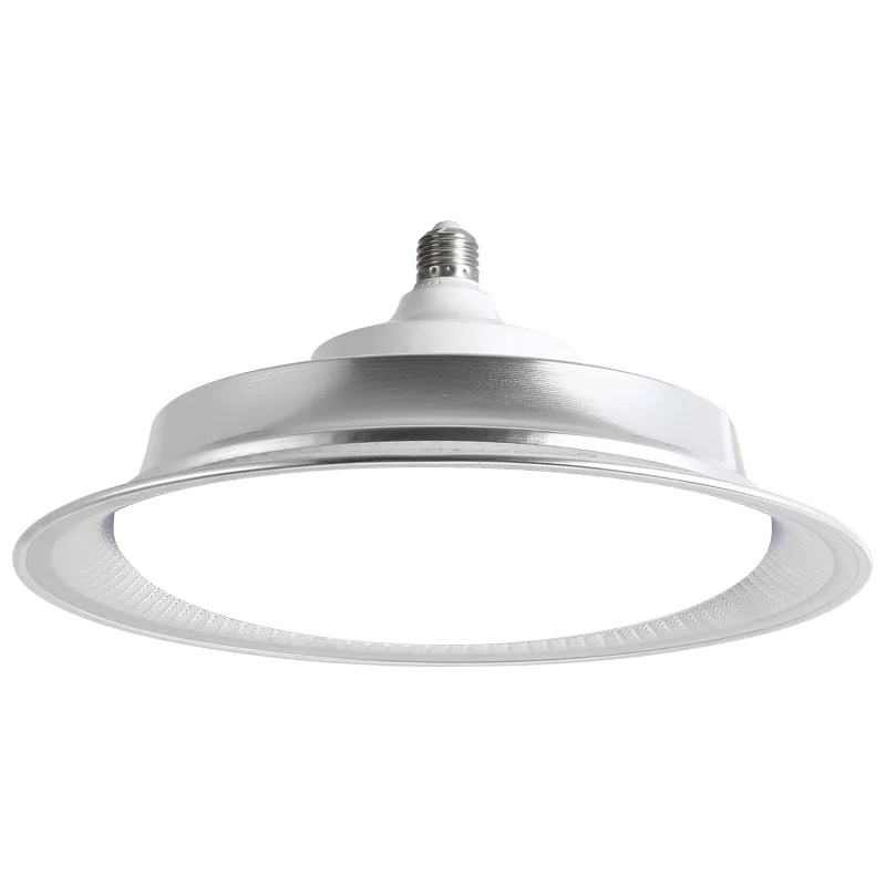 Yaming-Três-prova LED High Bay Lamp, Lustre Industrial, Lâmpada de Fábrica, Armazém, Oficina, Engenharia de Iluminação, Sombra, Parafuso E27