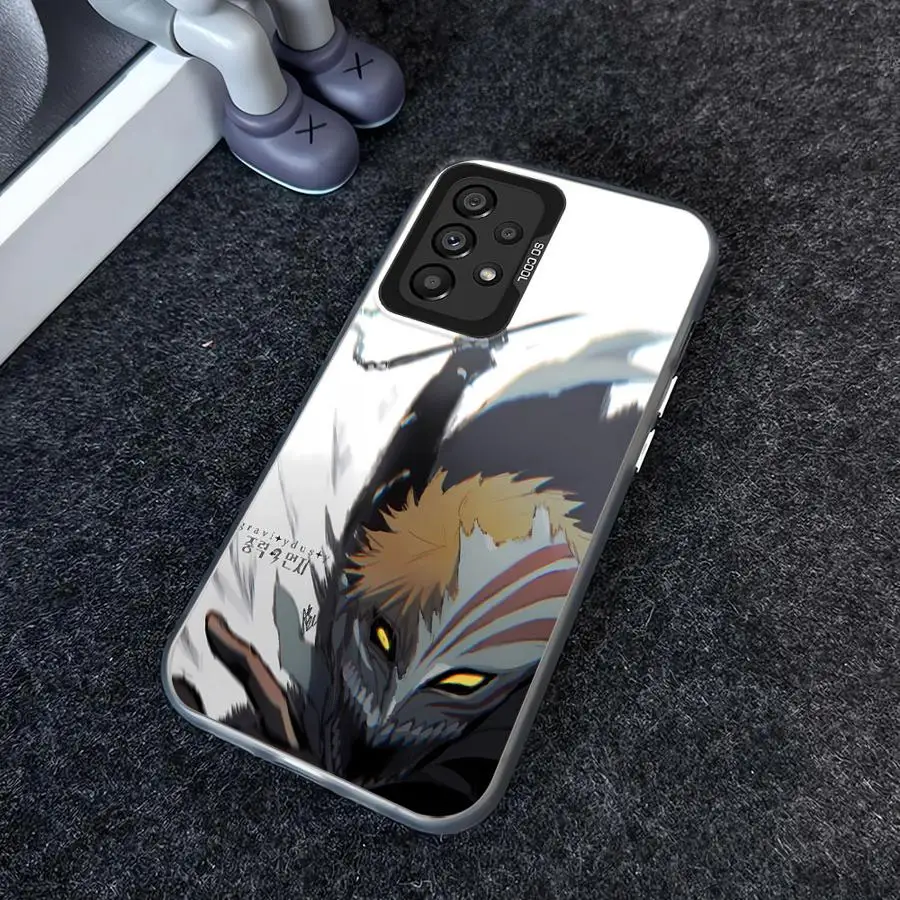 B-BLEACH Anime Cute Case for Samsung Galaxy A13 A54 A72 A12 A16 A34 A17 A52 A23 A71 A32 A36 A14 A56 A25 A73 Phone Cover
