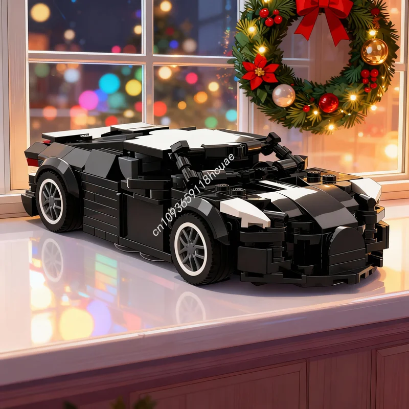 

448pcs MOC Bugatti La Voiture Noire City Champions Model Building Blocks Construction Christmas Gifts Toy DIY Creative Idea
