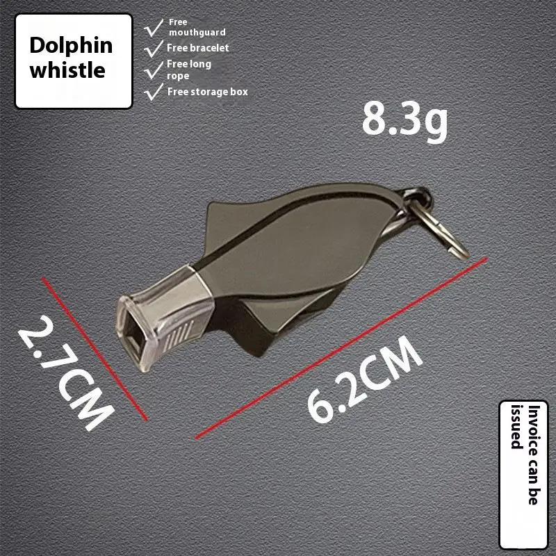 Reliable Professional Referee Whistle for Outdoor, Basketball, Soccer; High-Impact Seedless Plastic with Loud Sound.