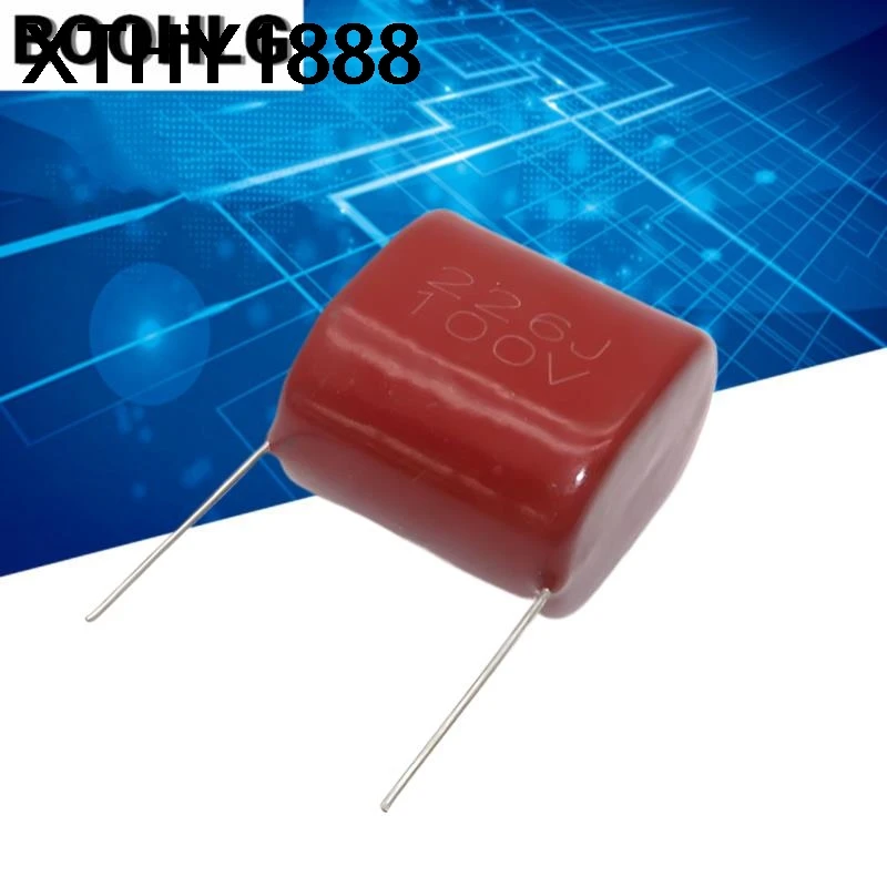 

2 шт. 100V226J 22UF, шаг 27,5 мм, 22000NF, 100V 226 226J, полипропиленовый пленочный конденсатор CBB