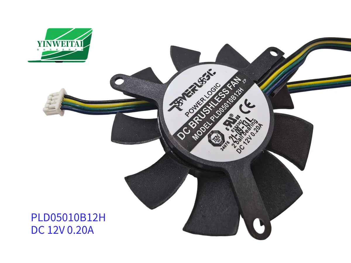

NEW FAN FOR Power Logic PLD05010B12HH DC 12V 0.25A Ball Bearing Axial Cooling Fan