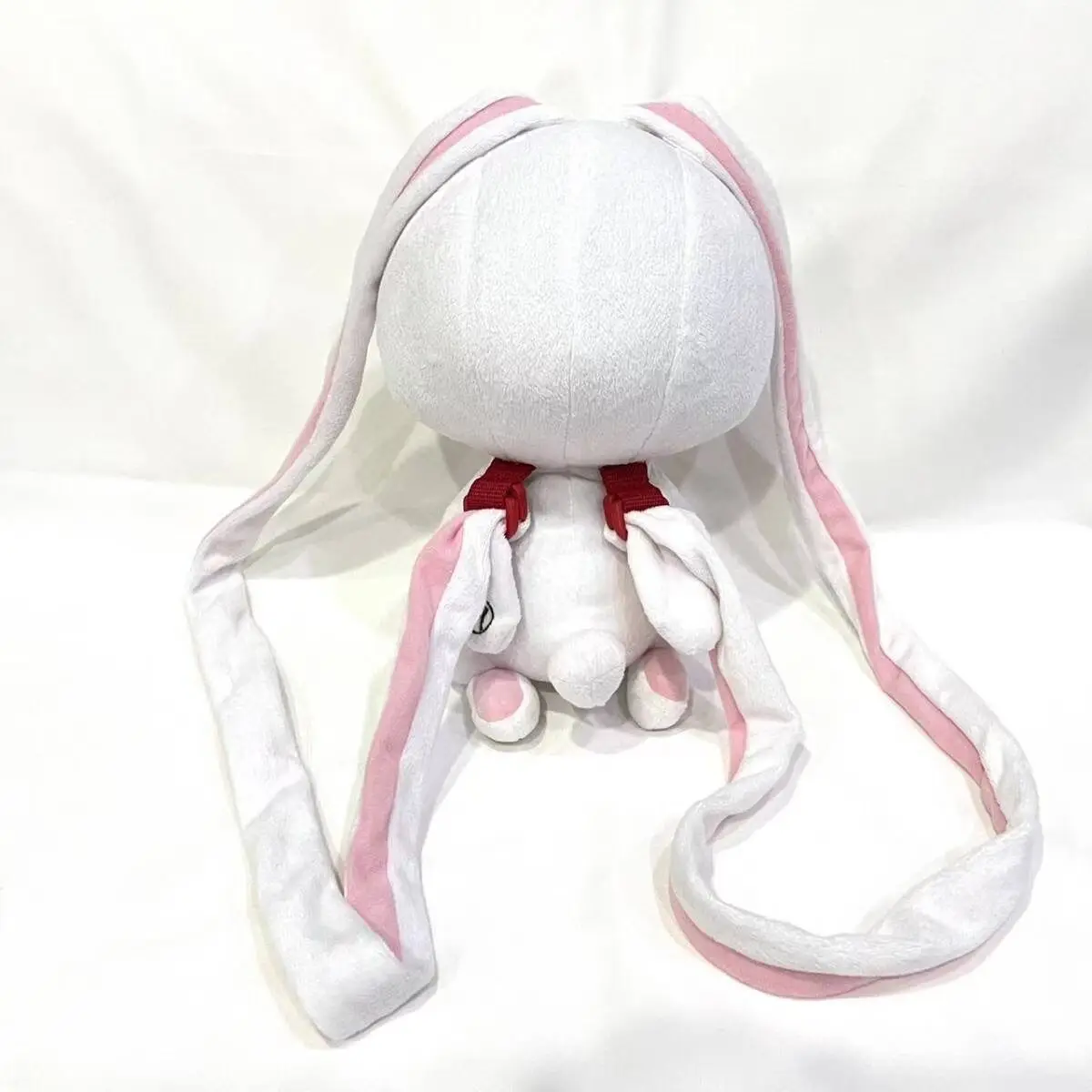 Gloomy Bear With Red Eye Rabbit Plush Backpack Cute And Creepy Kawaii Doll Rucksack Unique Animal Daypack For Women Unusua - view 4