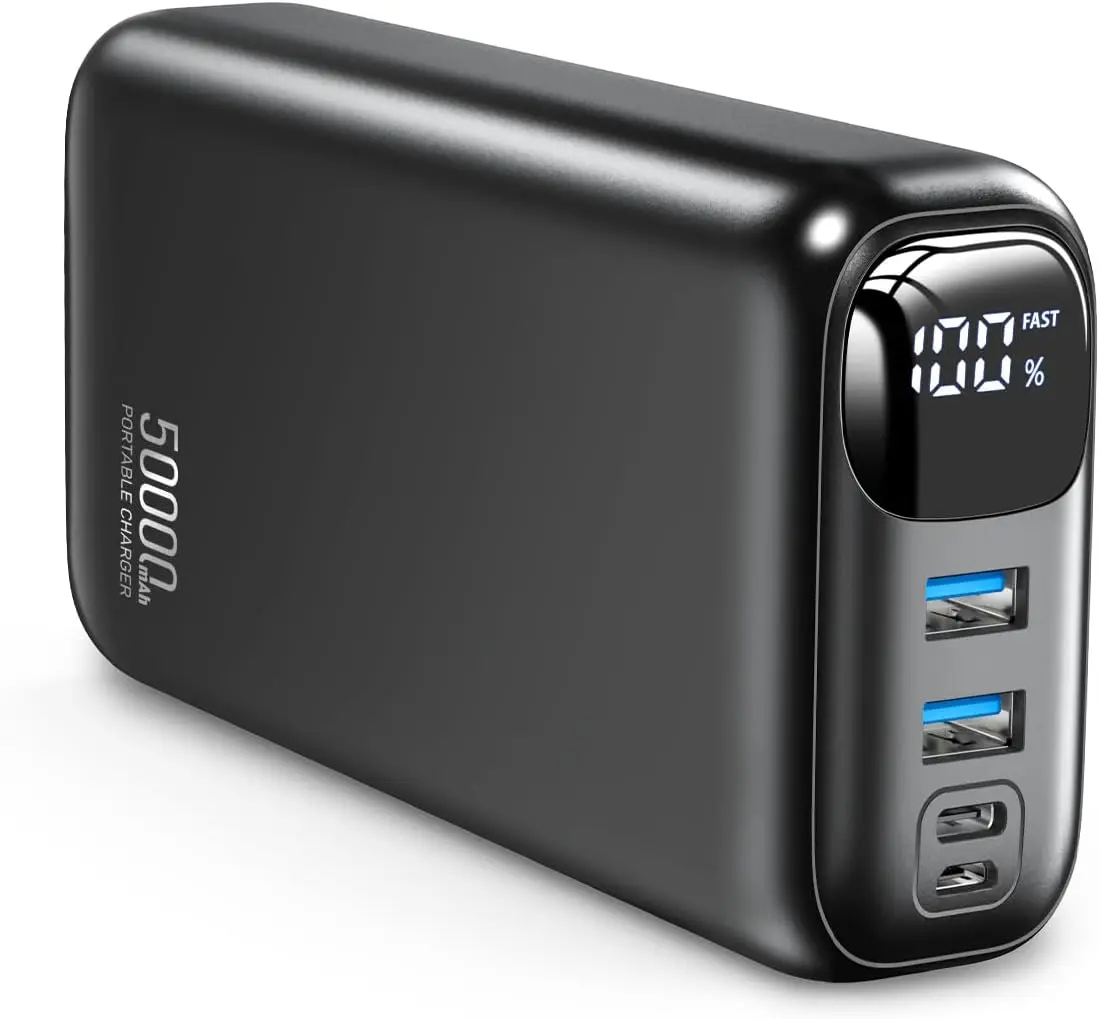 

Factory Custom 50000mAh Portable Powerbank PD 22.5W Fast Charging Power Bank for Cell Phone