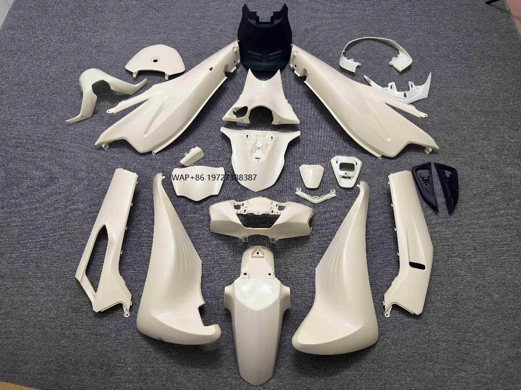 Unpainted ABS Plastic Raw Blank Fairing Wholesale  for SH125 150 2020-2024 K0R ABS  Motorcycle Fairing Kit