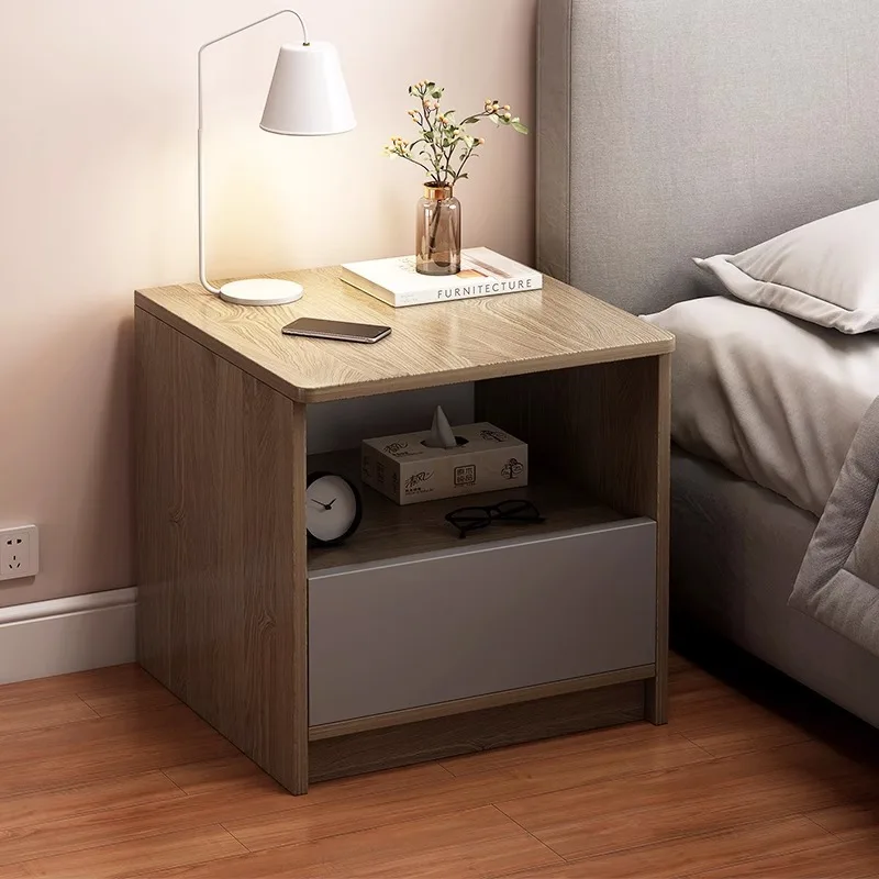 

Bedside table Modern simple bedroom Simple hotel special small bedside rack Household locker Storage cabinet