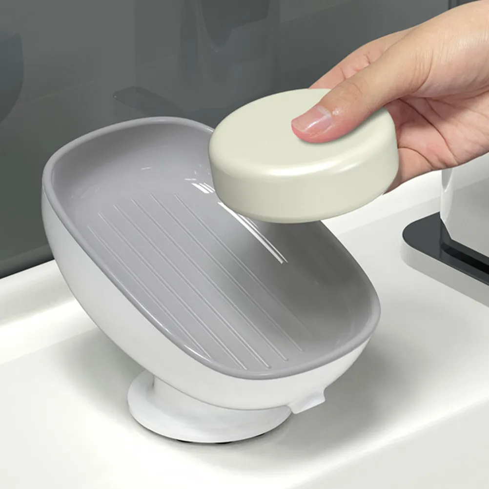 

Держатель для мыла с дренажем и присоской, самоотводящаяся мыльница для ванной, кухни, раковины, столешницы, органайзер для хранения